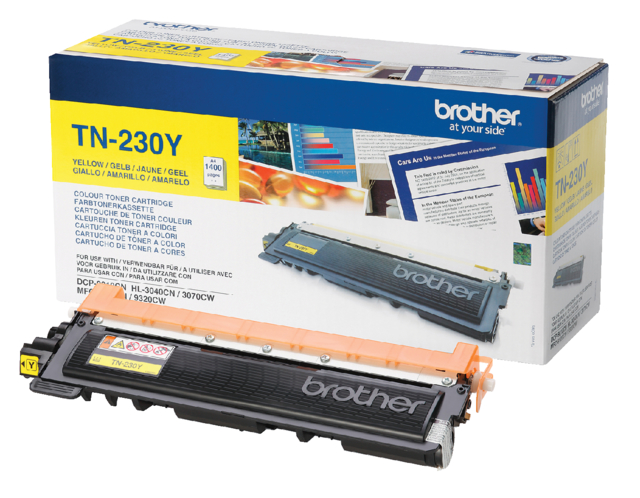 Cartouche toner Brother TN-230Y jaune