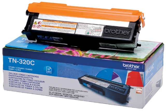 Toner Brother TN-320C blauw