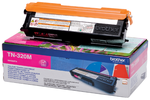 Toner Brother TN-320M rood