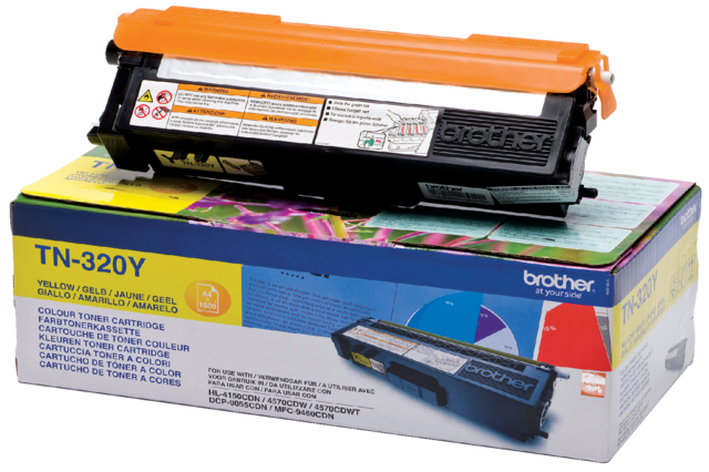 Toner Brother TN-320Y jaune