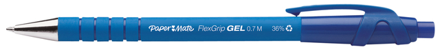 Stylo gel Paper Mate Flexgrip Medium bleu