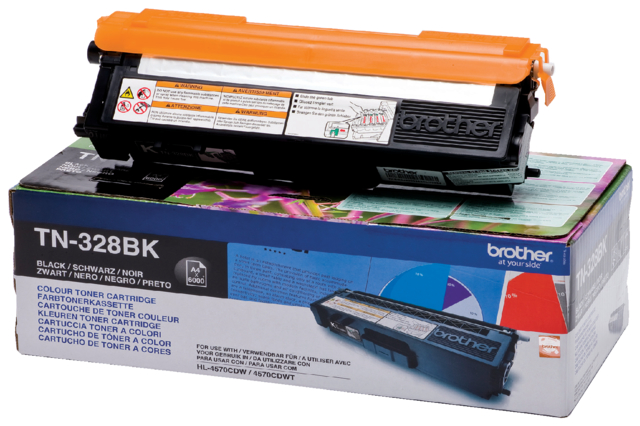 Toner Brother TN-328BK zwart