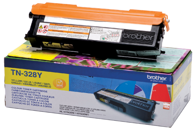 Toner Brother TN-328Y jaune