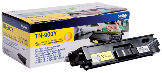 Cartouche toner Brother TN-900Y jaune