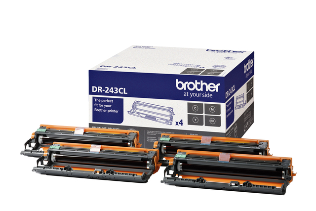 Drum Brother DR-243CL zwart + 3 kleuren