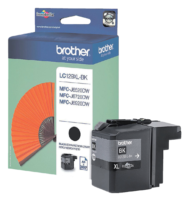 Inktcartridge Brother LC-129XLBK zwart