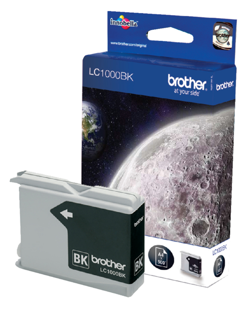 Inktcartridge Brother LC-1000BK zwart