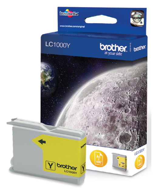 Inktcartridge Brother LC-1000Y geel