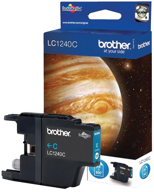 Inktcartridge Brother LC-1240C blauw