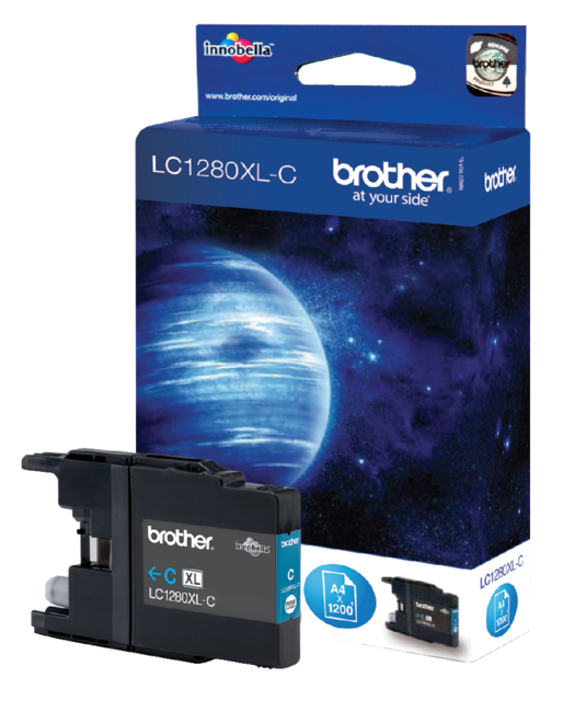 Cartouche d’encre Brother LC-1280XLC bleu