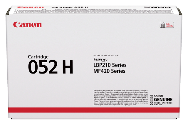 Cartouche toner Canon 052H noir