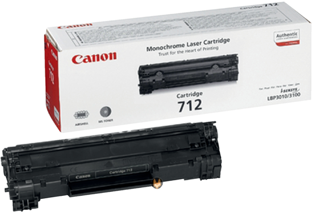 Cartouche toner Canon 712 noir