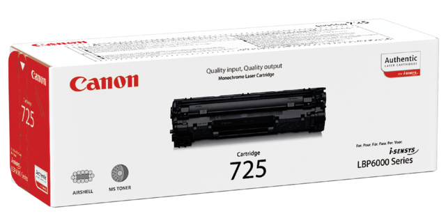 Cartouche toner Canon 725 noir