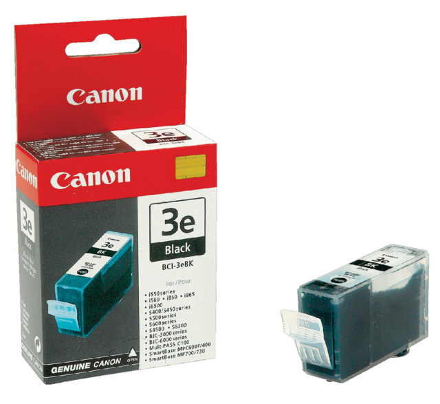 Inktcartridge Canon BCI-3E zwart