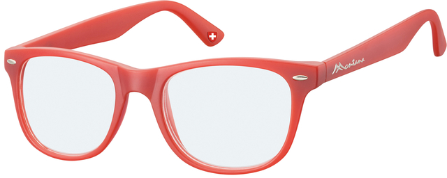 Lunettes de lecture Montana filtre lumière bleue +1.00 rouge