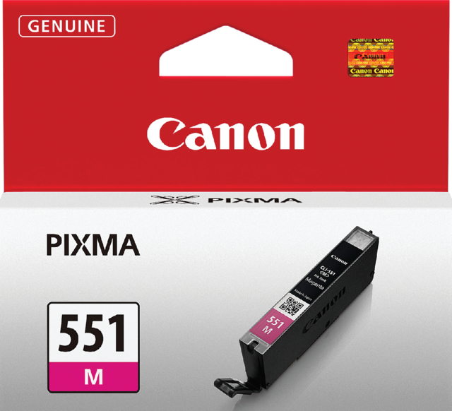 Inktcartridge Canon CLI-551 rood