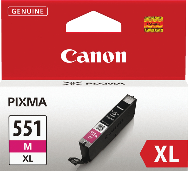 Cartouche d’encre Canon CLI-551XL rouge