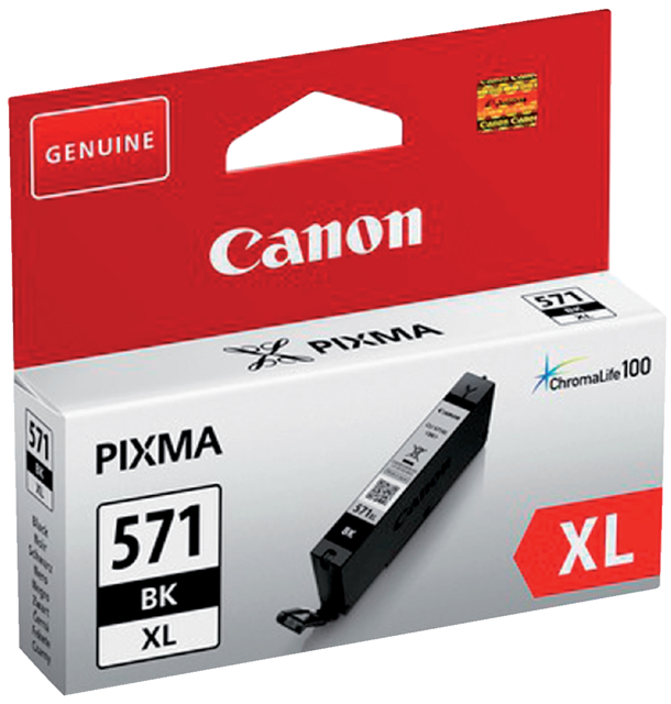 Inktcartridge Canon CLI-571XL  zwart