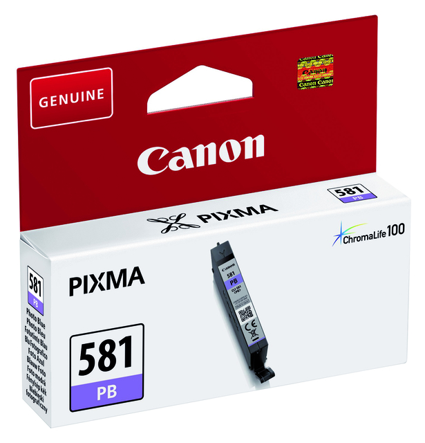 Inktcartridge Canon CLI-581 foto blauw