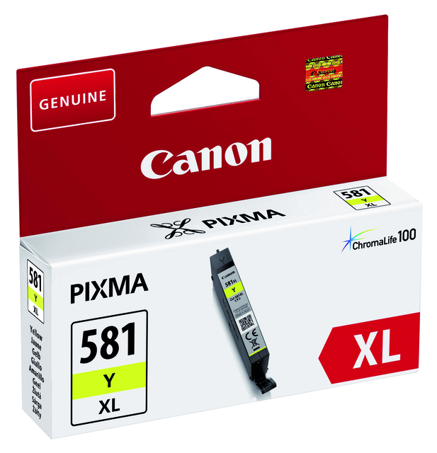 Inktcartridge Canon CLI-581XL geel