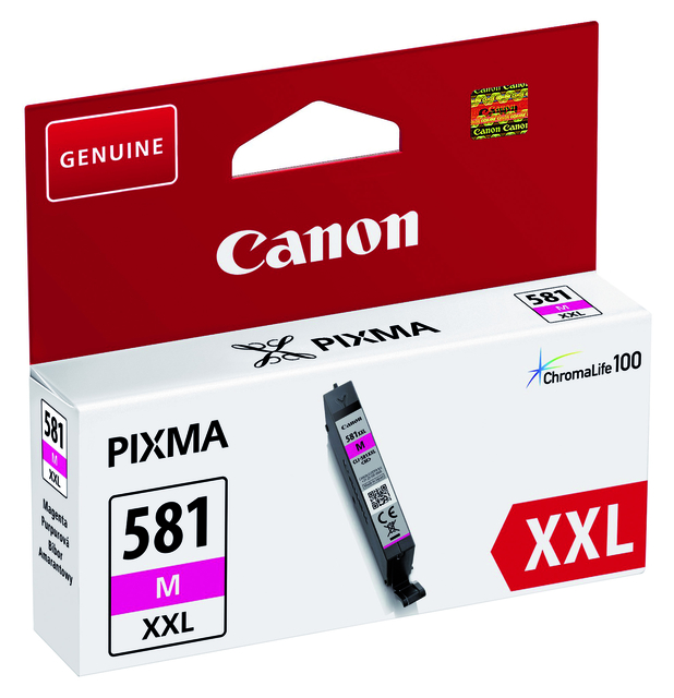 Cartouche d’encre Canon CLI_581XXL rouge