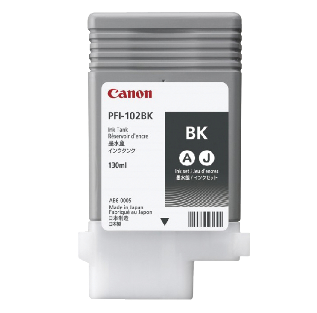 Inktcartridge Canon PFI-102 zwart