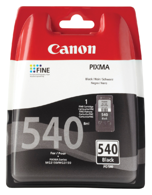 Inktcartridge Canon PG-540 zwart