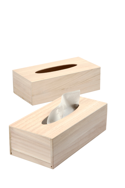 Boîte à mouchoirs en bois Creativ Company 27x14x8cm