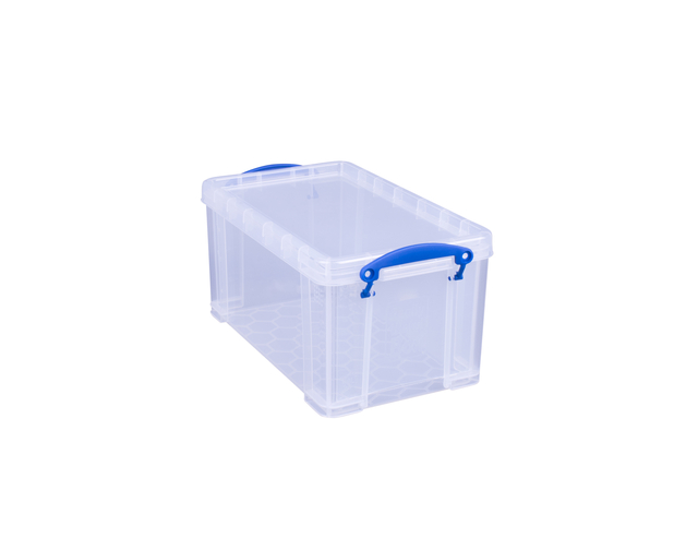 Boîte de rangement Really Useful 8 litres 340x200x175mm transparent blanc