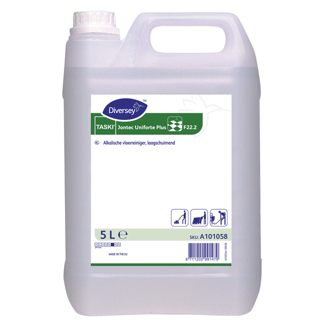 Vloerreiniger Taski Jontec Uniforte Plus alkalisch 5L