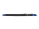 Roller PILOT FriXion Point Clicker Synergy pointe bleue 0,25mm