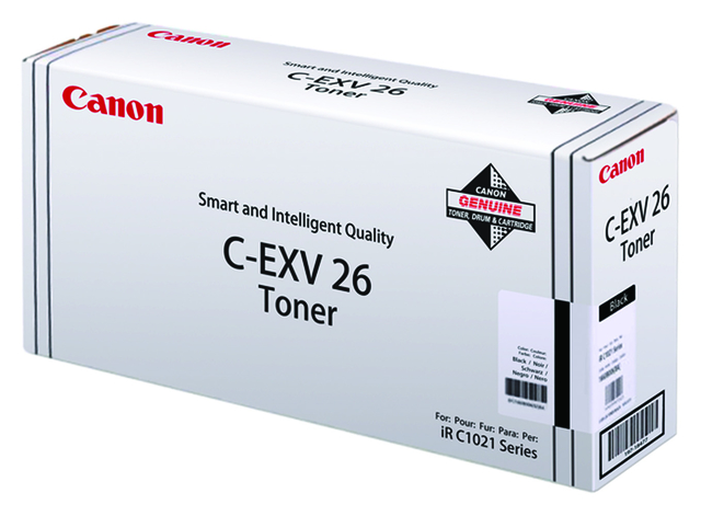 Tonercartridge Canon C-EXV 26 zwart