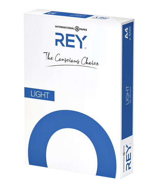 Kopieerpapier Rey Office Light A4 75gr wit 500 vel