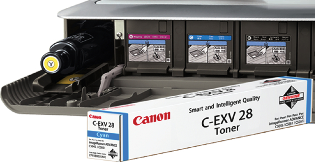 Cartouche toner Canon C-EXV 28 bleu