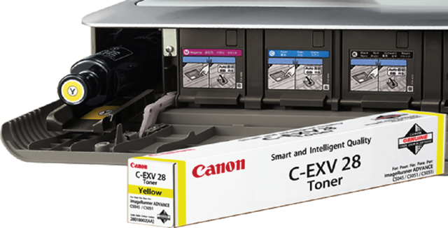 Tonercartridge Canon C-EXV 28 geel