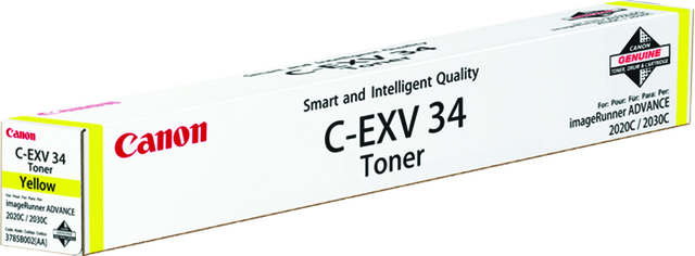 Tonercartridge Canon C-EXV 34 geel