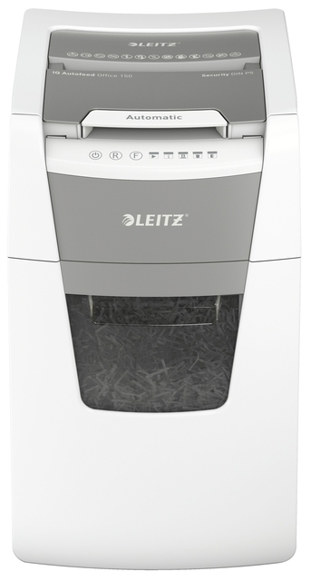 Papiervernietiger Leitz IQ Auto+ Office 150 P5 snippers 2x15mm