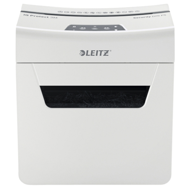 Papiervernietiger Leitz IQ Protect Premium 3M snippers 2x15mm