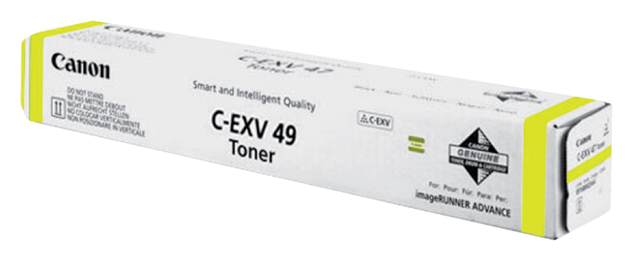 Cartouche toner Canon C-EXV 49 jaune