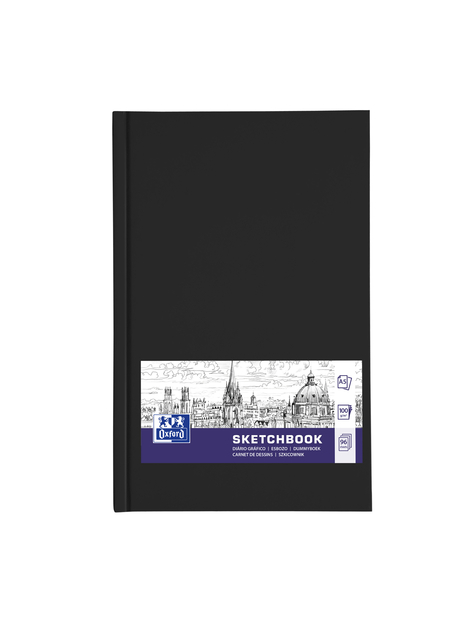 Dummyboek Oxford A5 96 vel 100 gram zwart