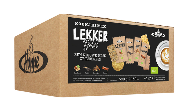 Biscuits Hoppe Lekker Bio Mélange 150 pièces