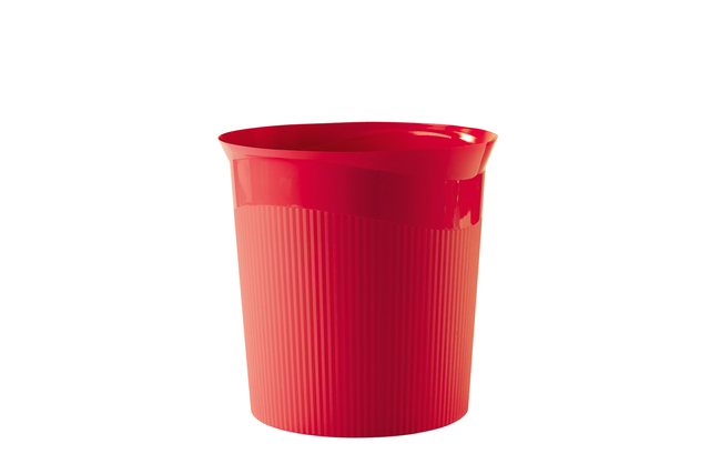 Papierbak Han Re-LOOP 13 liter rond rood