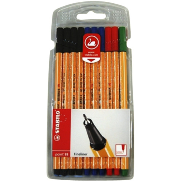 Etui Fineliner STABILO point 88 Office