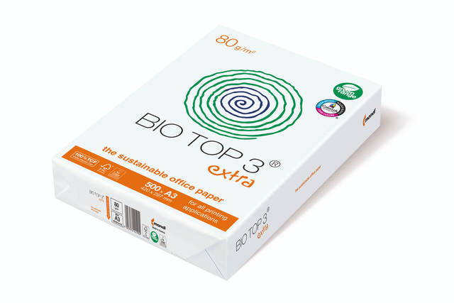 Papier copieur BioTop 3 A3 80g naturel 500 feuilles