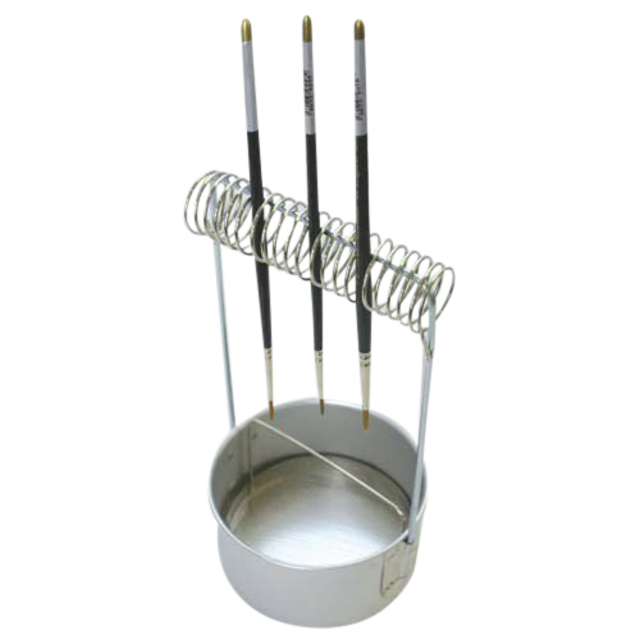 Lave-pinceaux Conda spirale métallique