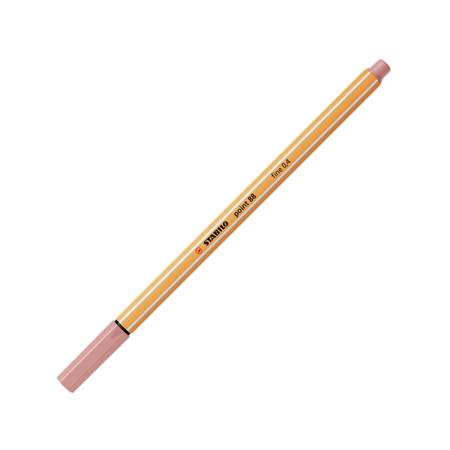 Fineliner STABILO point 88/37 Fin blush foncé