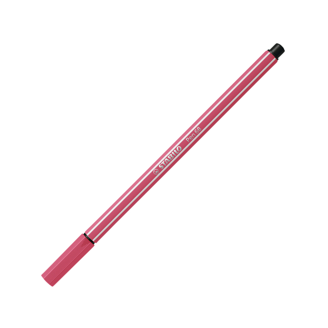 Feutre STABILO Pen 68/49 Medium rouge grenadine