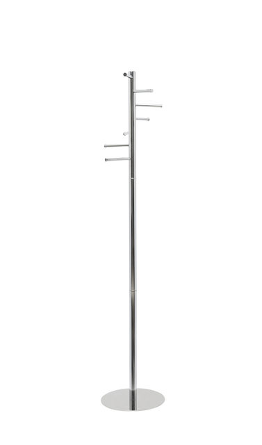 Kapstok MAUL Caurus staand 177cm 7 haken chroom