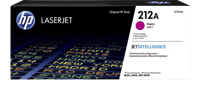 Cartouche toner HP W2123A 212A rouge