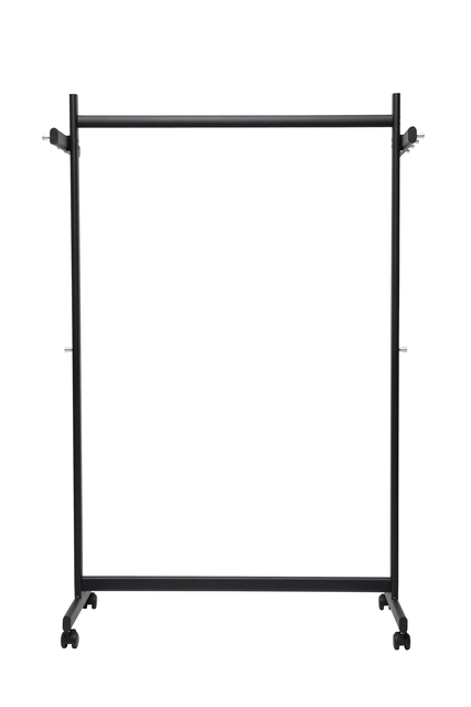 Vestiaire mobile MAULsamba 115x172x51cm 40kg 10 crochets noir RAL9004